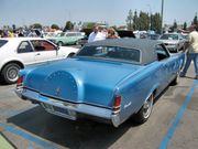 The 1970 Lincoln Mark III, along with others in the series, used a rounded "Continental"-style trunk lid, designed to suggest that the spare tire was stored there