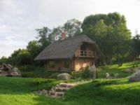 A cottage at a hotel in a rural area is a sign of increasingly popular rural tourism