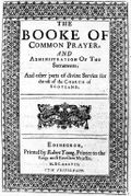 Laud's abortive 1637 Prayer book