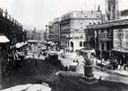 Scollay Square, Boston, Boston, in the 1880s