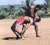 Verumkai, unarmed fighting techniques in Kalariaṭṭam.