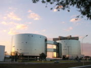 Government buildings in downtown Brasília