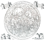Map of the Moon by Johannes Hevelius (1647).