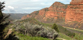 Echo Canyon, Utah on Mormon Trail