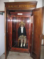 The "auto-icon" of Jeremy Bentham at University College London