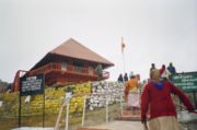 Indian post on the border after the pass was opened