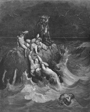 The Deluge by Gustave Doré.