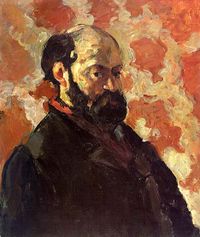 Self Portrait by Paul Cézanne. Working in the late 19th century, Cezanne had a palette of colors that earlier generations of artists could only dream of.