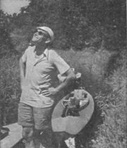 Priest Karol Wojtyła on kayak trip