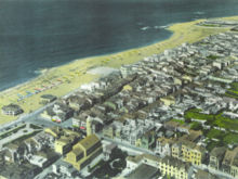 Póvoa's shoreline in early 1960s.