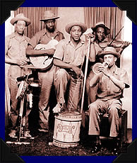 The Memphis Jug Band, whose lyrical content and delivery was comparable to rapping.