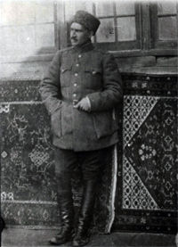 Reza Shah during his time as Minister of War.