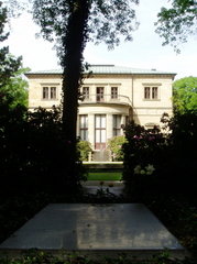 Grave of Richard and Cosima Wagner in the garden of the Villa Wahnfried, Bayreuth