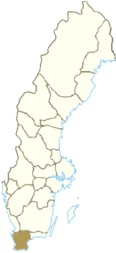 Skåne in southern Sweden