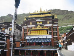 The Tibetan-Buddhist Tashilhunpo Monastery