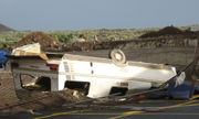 Storm damage from Delta on Tenerife