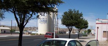 Towns such as Kingman, Arizona promote their association with Route 66.