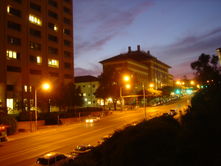 The Robert Lee Moore Building (left), the Molecular Biology Building (middle), and the Neuromolecular Sciences Building (right).