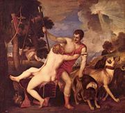The same subject by Titian c.1560