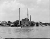 The former powerplant on the Georgetown waterfront