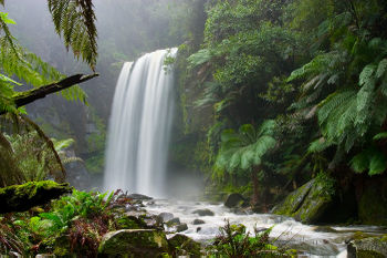 Hopetoun Falls near Otway National Park, Victoria, Australia.