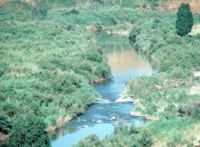 The Jordan River.