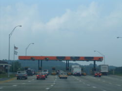 Tolls on the West Virginia Turnpike