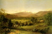 John Frederick Kensett (1816-1872), Mount Washington from the Valley of Conway