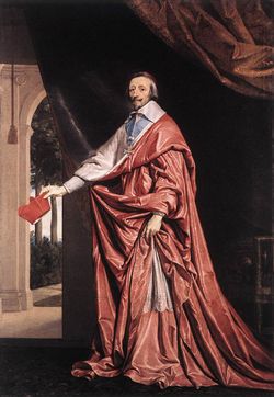 Cardinal Richelieu was the French chief minister from 1624 until his death.