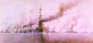 The British Grand Fleet at the Battle of Jutland
