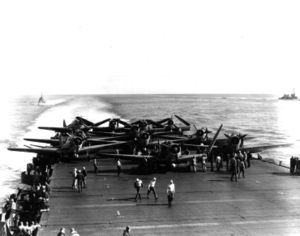 VT-6 TBDs on the USS Enterprise during the Battle of Midway.