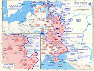 The German offensives during operation Typhoon.