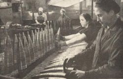 Shells manufactured on one of the Moscow factories in October-November 1941.