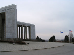 Battle of the Bulge memorial in Belgium