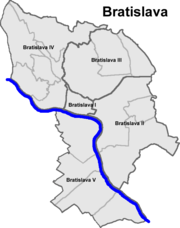 Bratislava districts