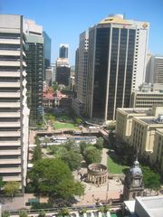 Part of the Brisbane central business district