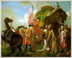 Robert Clive, 1st Baron Clive, became the first British Governor of Bengal.