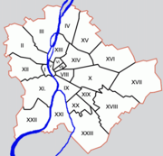 The District Map of Budapest