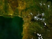 NASA photo of the Bujumbura region