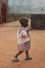 A child in Burundi.