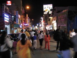 Commercial Street, Bangalore. India