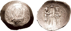 This coin was struck by Alexios during his war against Robert Guiscard