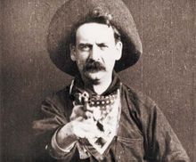 Justus D. Barnes in Edwin S. Porter's The Great Train Robbery