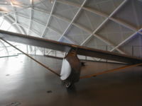 A replica of the Colditz Glider as seen at the Imperial War Museum in London, England.