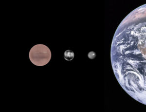 Eris, Charon and Ceres; the three new planets submitted under the draft proposal. The final proposal excluded them from planethood.