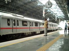 Cheap and environment friendly public transport is seen as a necessity for India's crowded and polluted metros. Pictured here, is the New Delhi Metro, operational since 2002 and seen as a model for other metros.