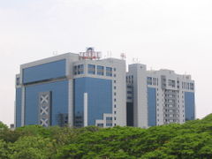 India has set up Special Economic Zones and software parks that offer tax benefits and better infrastructure to set up business. Pictured here is the Tidel Park in Chennai, one of the largest software parks in India.