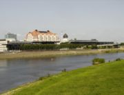 New Terrace (the Saxon State Parliament, the Erlweinspeicher and the Congress Center)