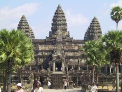 Angkor Wat, the biggest tourist draw of Cambodia