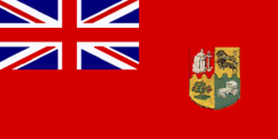 The Red Ensign was South Africa's de facto national flag 1910-1928.